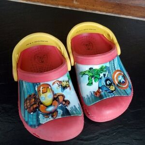 Crocs marvel toddler Sandals mules